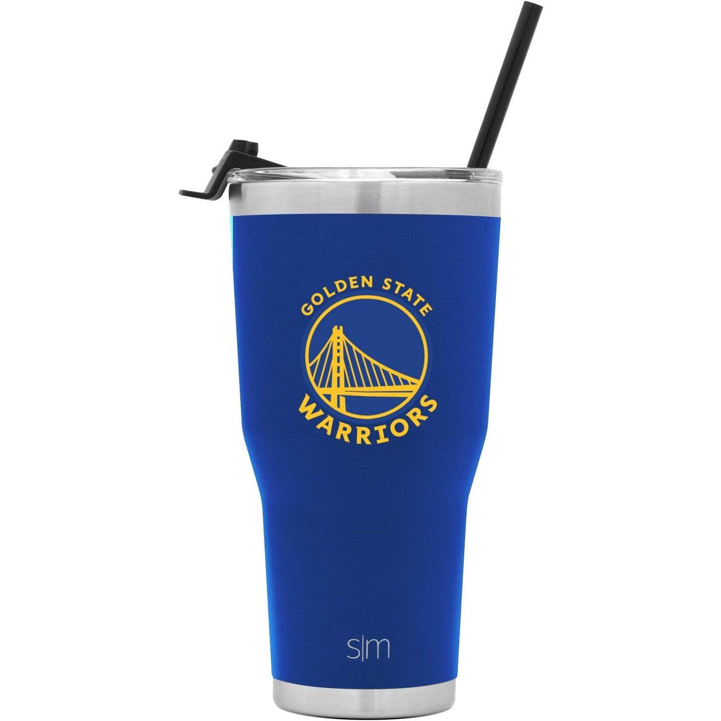 NBA Cruiser Tumbler with Flip Lid and Straw - Golden State Warriors