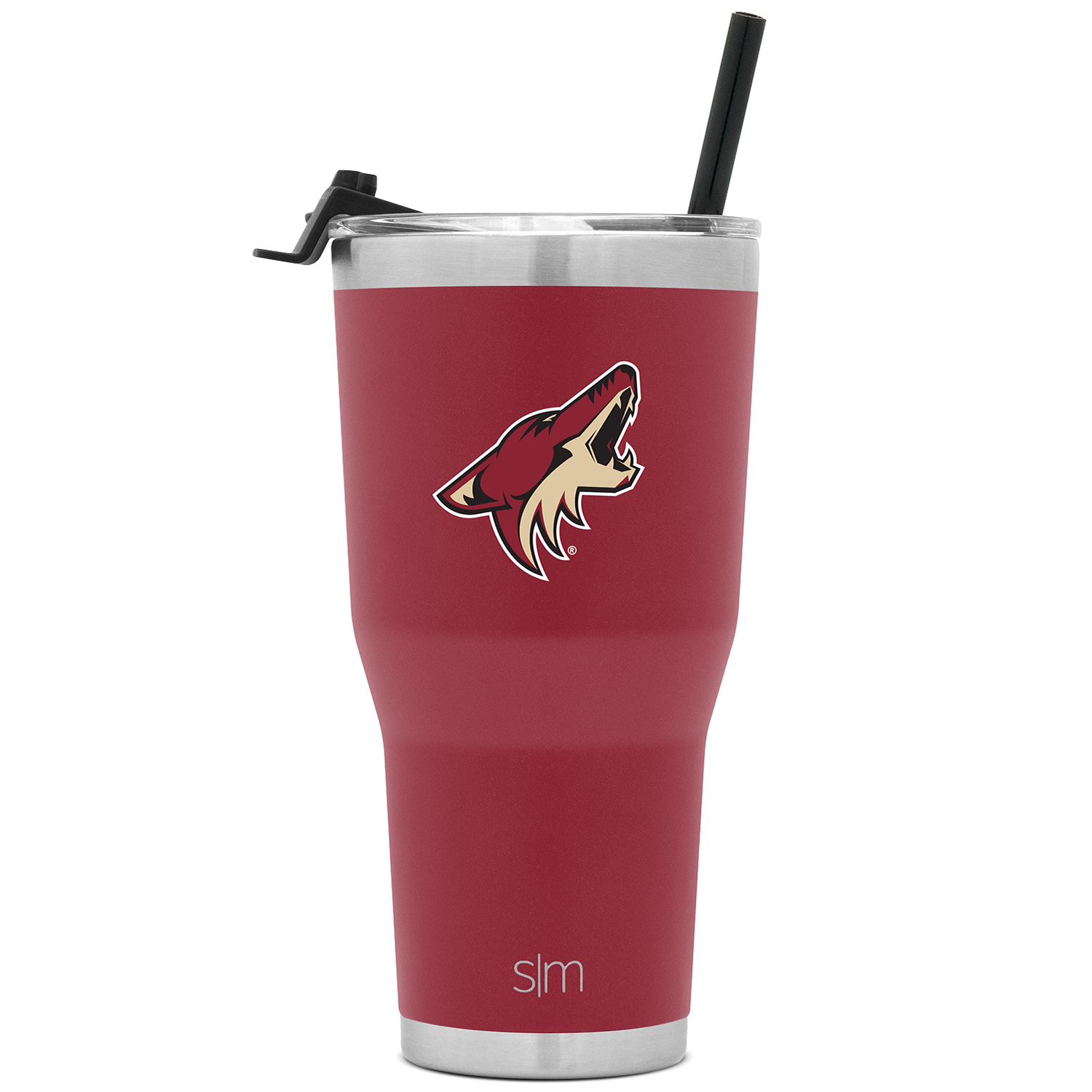 NHLÂ® Cruiser Insulated Tumbler with Flip Lid and Straw - 30oz - Arizona Coyotes