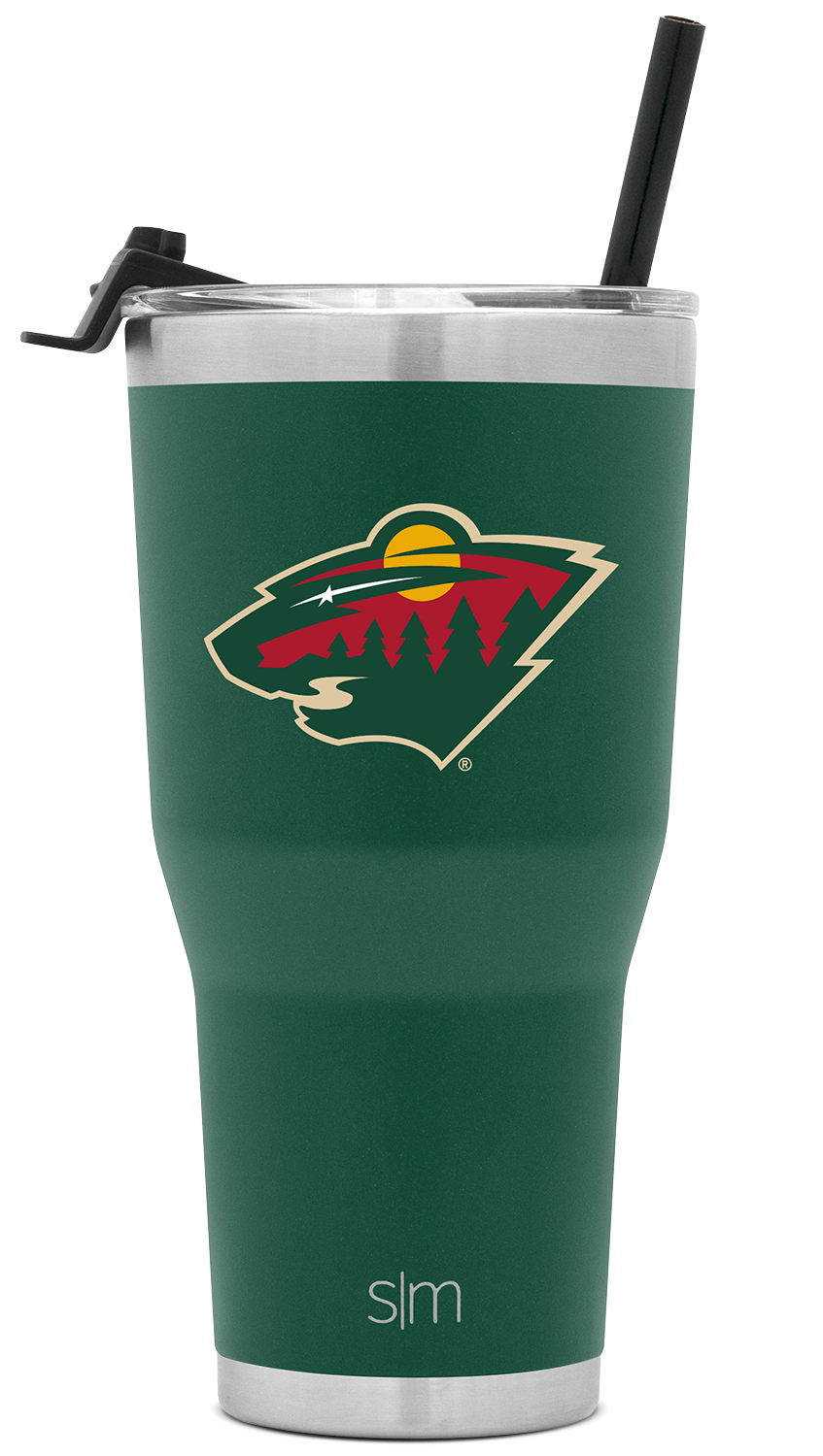 NHLÂ® Cruiser Insulated Tumbler with Flip Lid and Straw - 30oz - Minnesota Wild