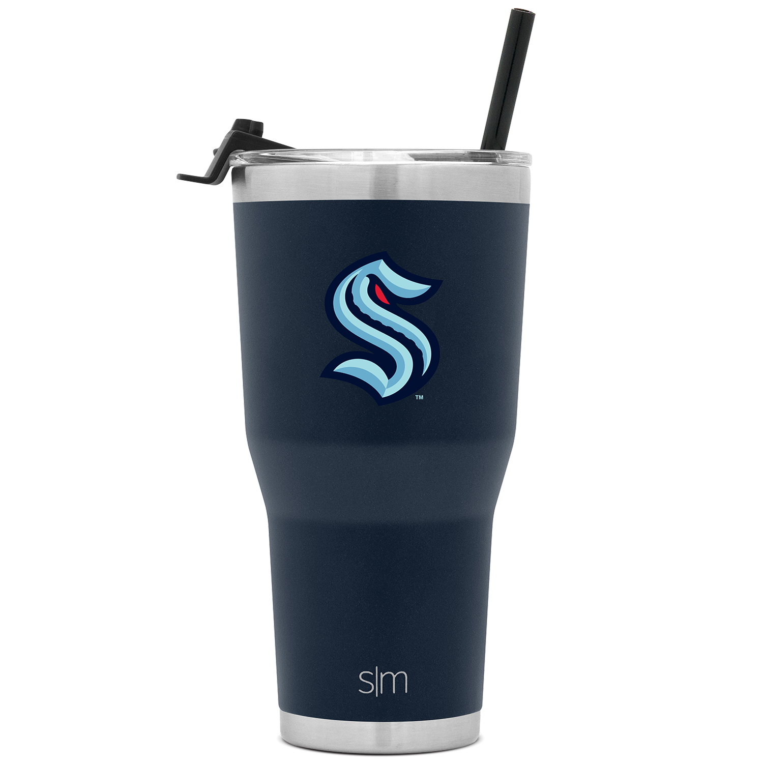 NHLÂ® Cruiser Insulated Tumbler with Flip Lid and Straw - 30oz - Seattle Kraken
