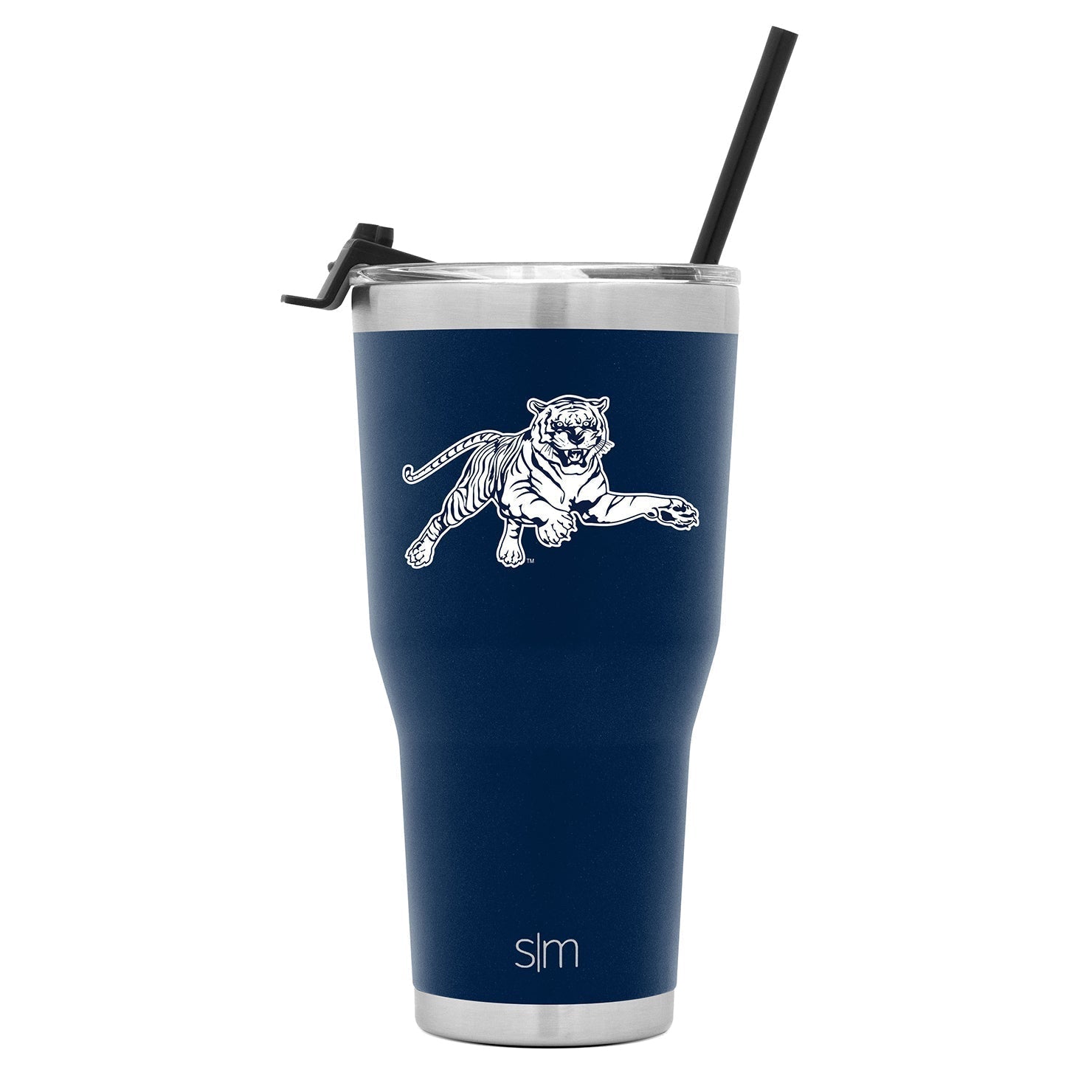 Collegiate Cruiser Tumbler with Flip Lid and Straw - Jackson State