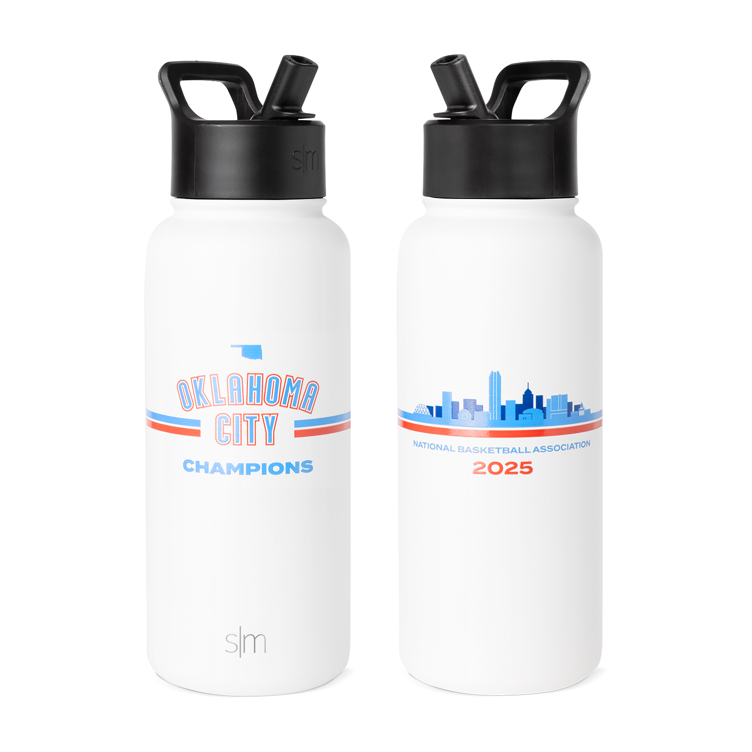 NBA Summit Water Bottle with Straw Lid