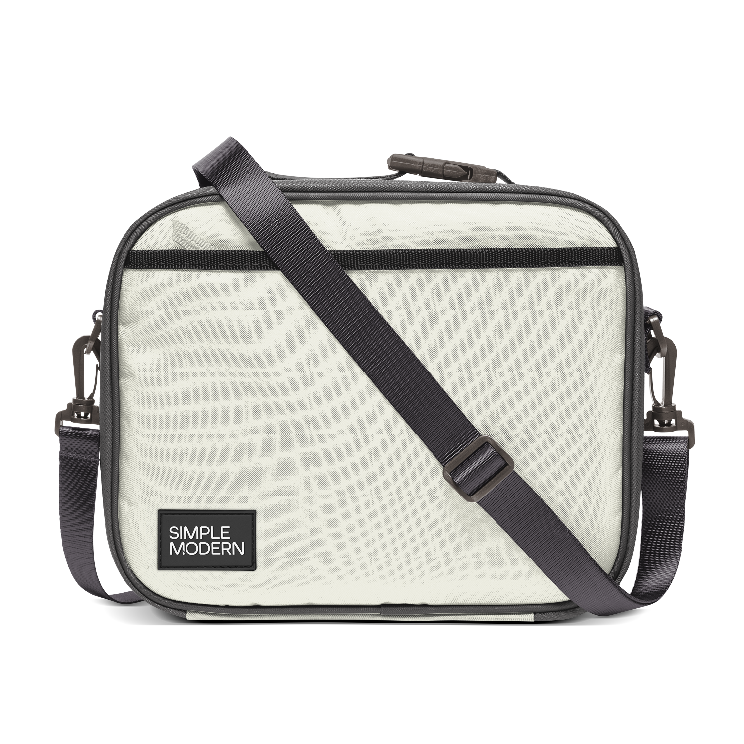 Hadley Lunch Bag with Shoulder Strap - Ice Granite