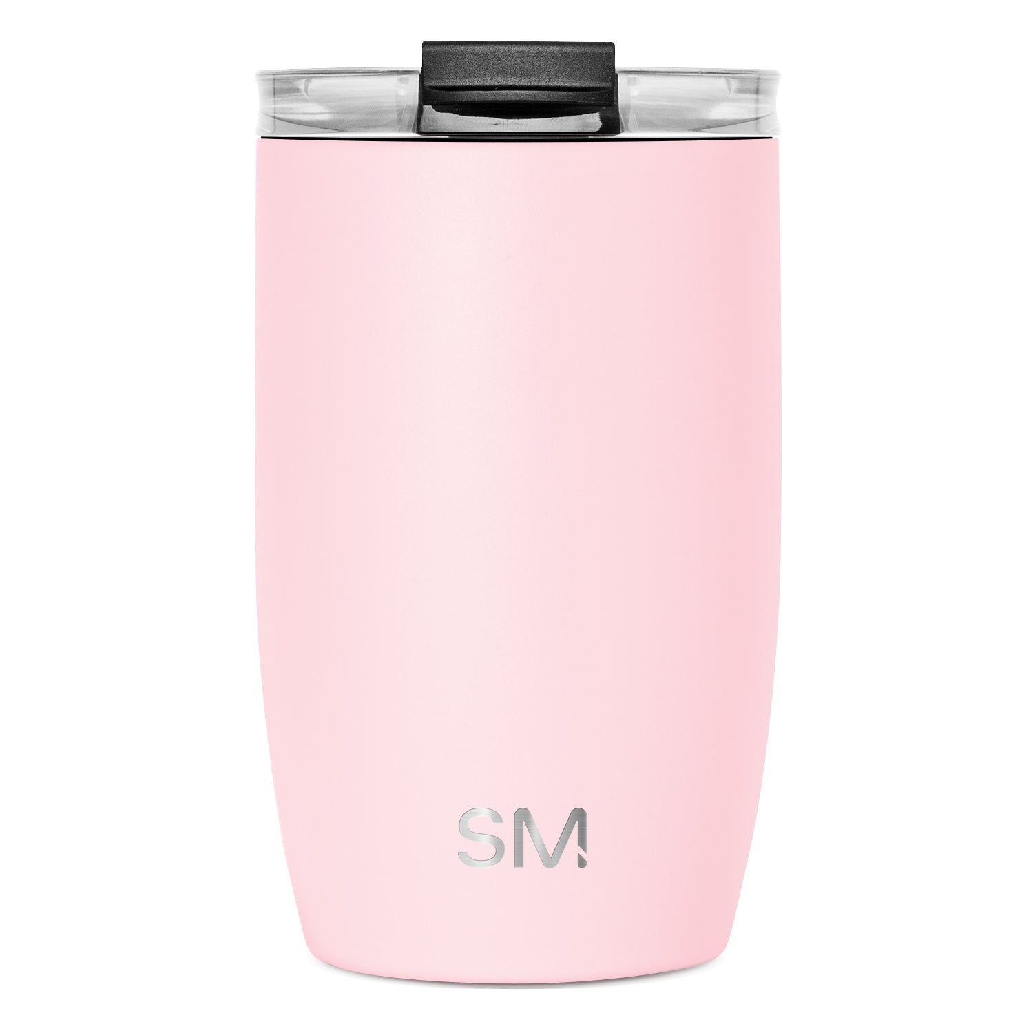 Voyager Tumbler with Clear Flip Lid & Straw - 12oz / Blush / Flip + Straw