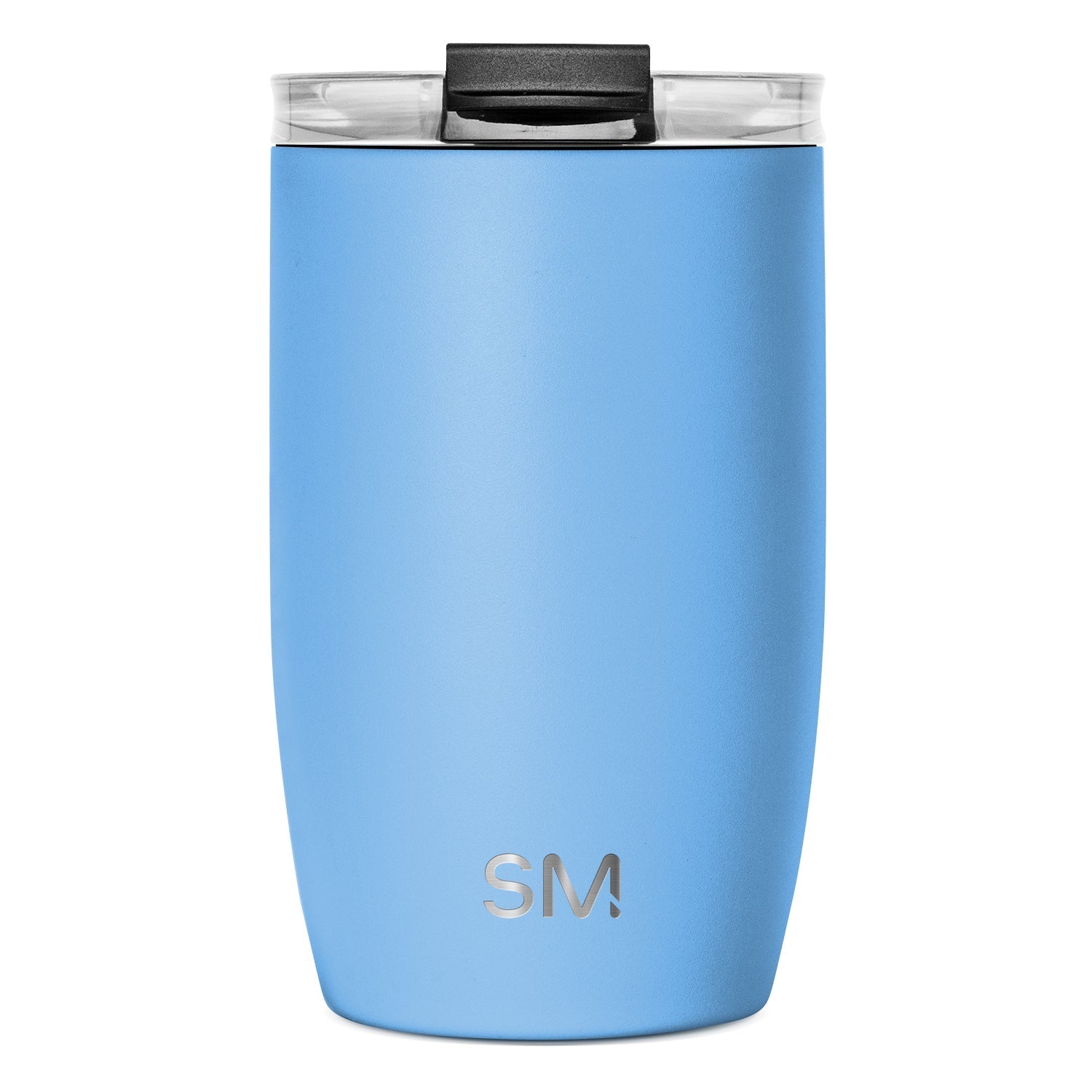 Voyager Tumbler with Clear Flip Lid & Straw - 12oz / Snow Day / Flip