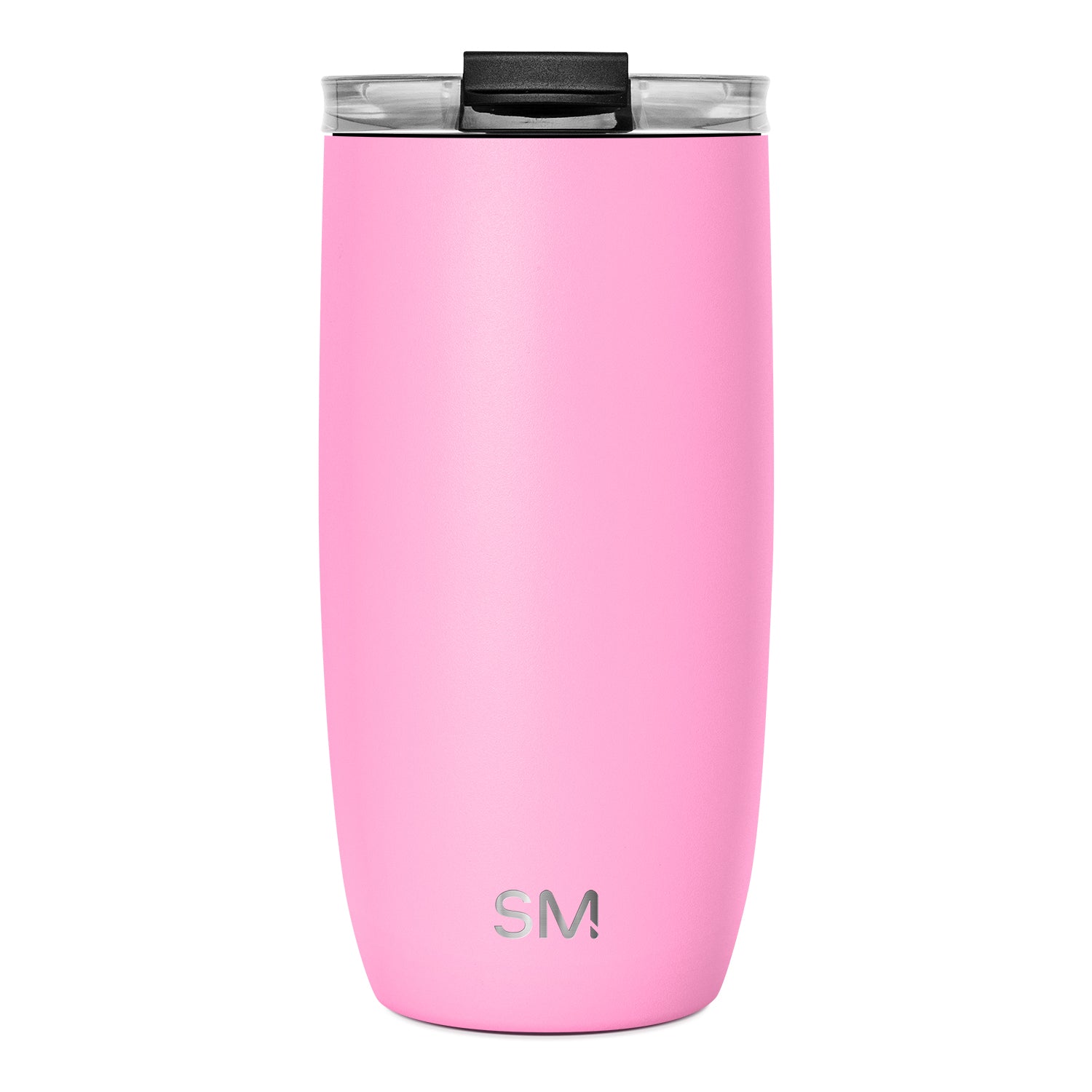 Voyager Tumbler with Clear Flip Lid & Straw - 16oz / Dragon Fruit / Flip
