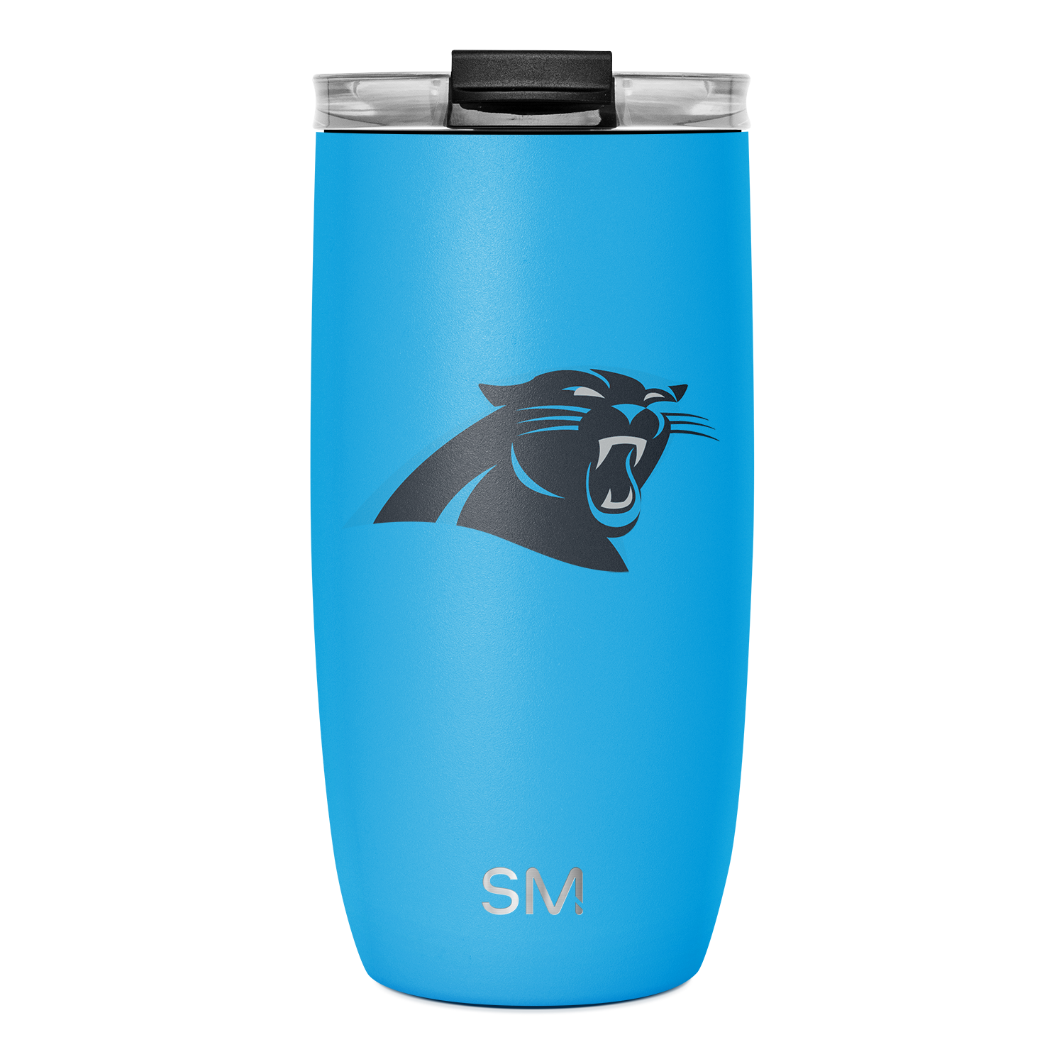 NFL Voyager Tumbler with Clear Flip Lid & Straw - Carolina Panthers