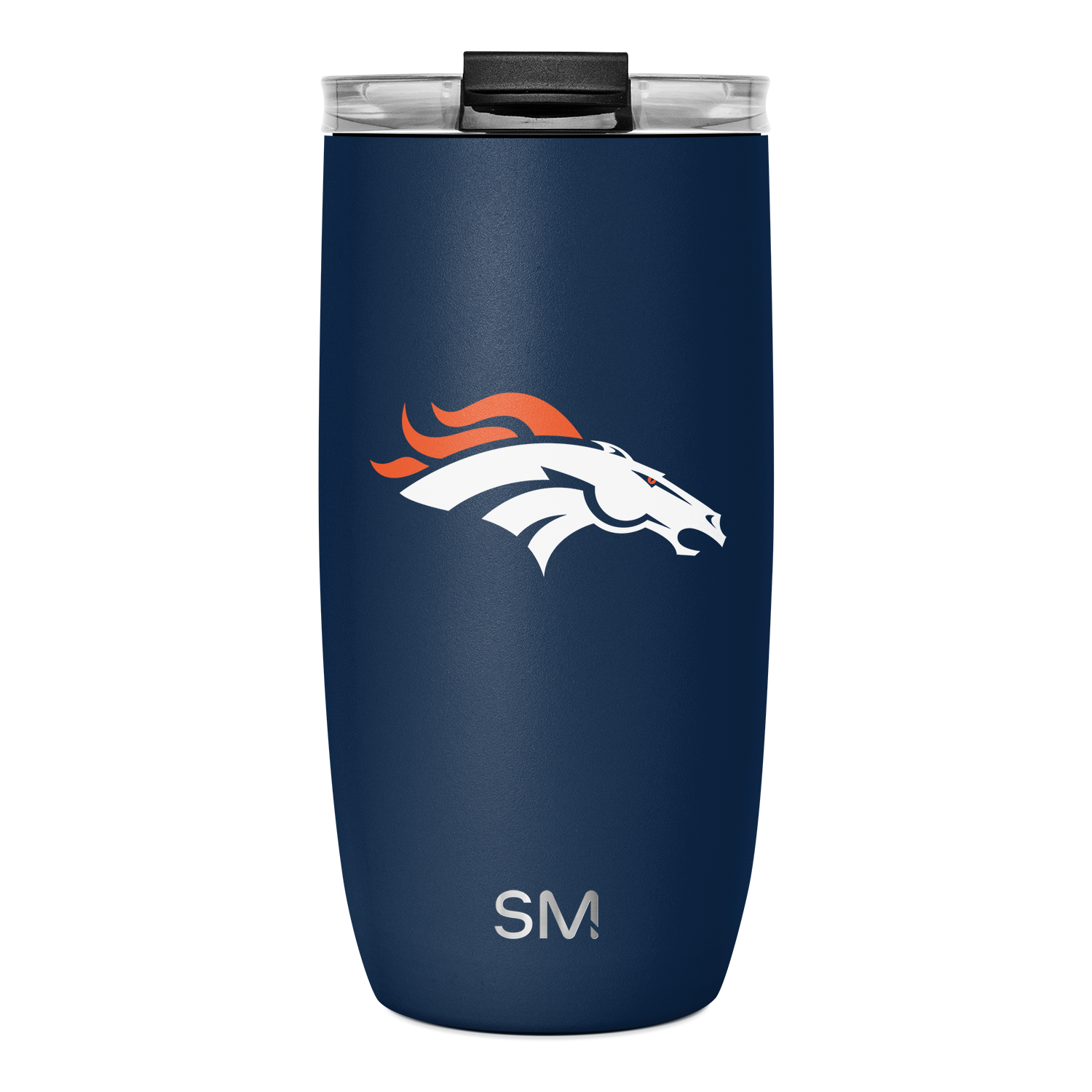 NFL Voyager Tumbler with Clear Flip Lid & Straw - Denver Broncos