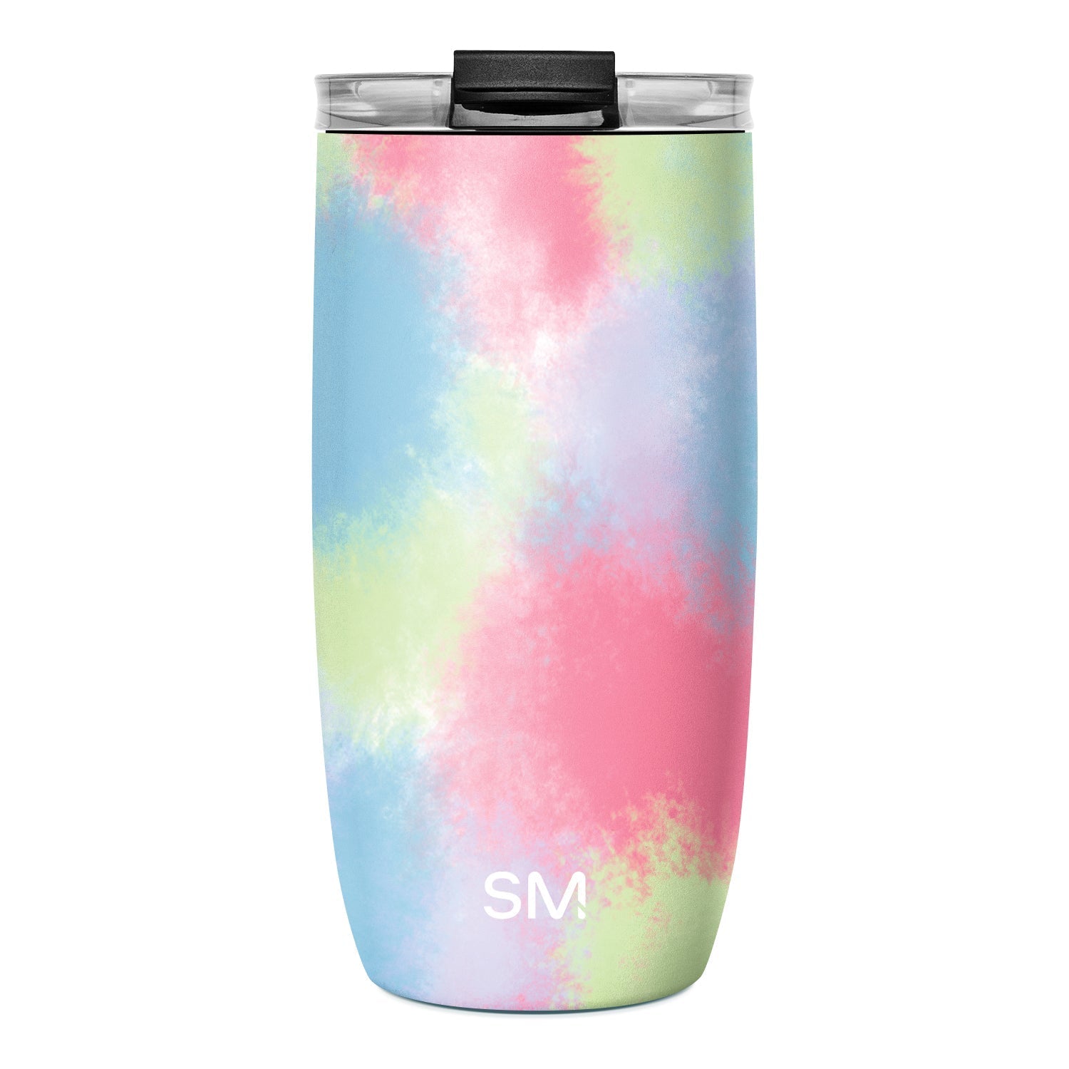 Voyager Tumbler with Clear Flip Lid & Straw - 16oz / Kaleidoscope / Flip + Straw