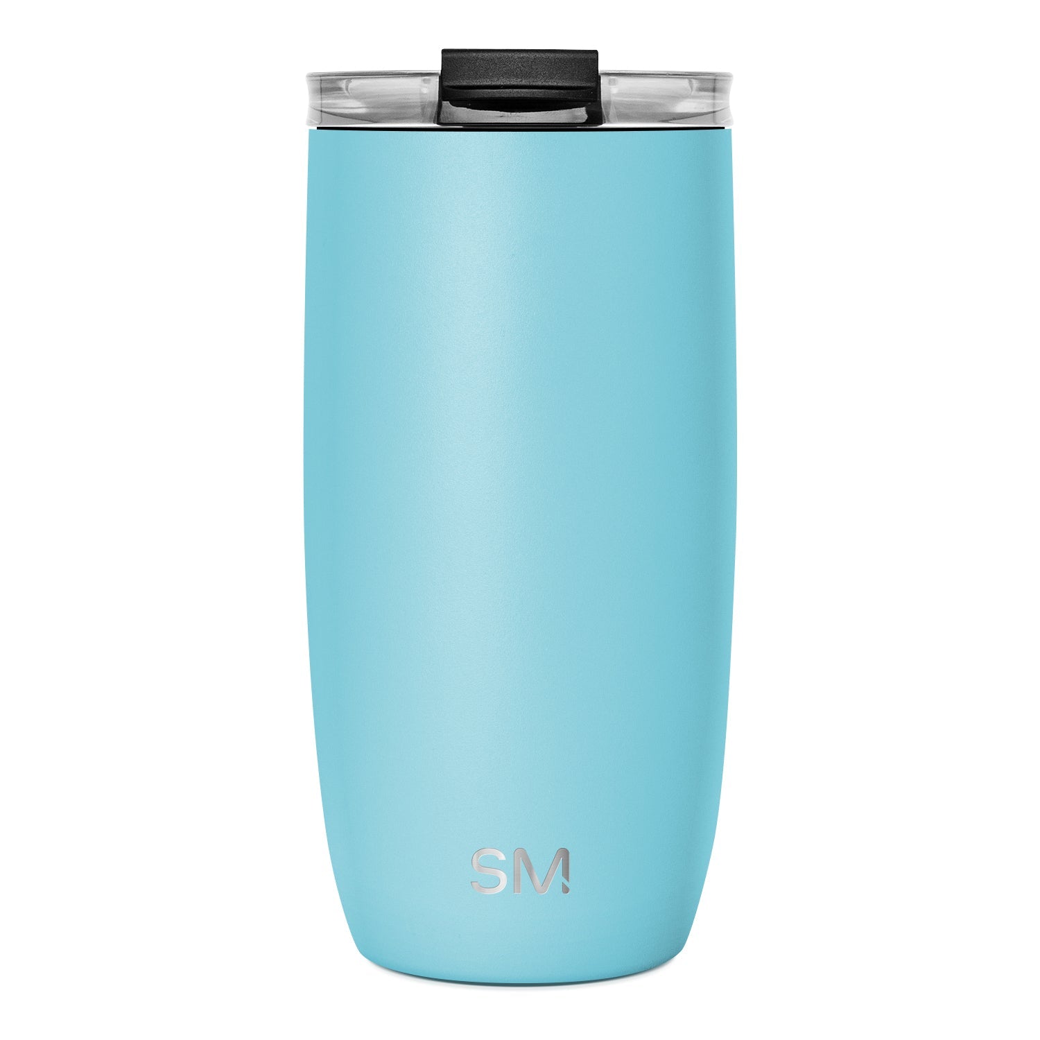 Voyager Tumbler with Clear Flip Lid & Straw - 16oz / Nantucket Tides / Flip + Straw