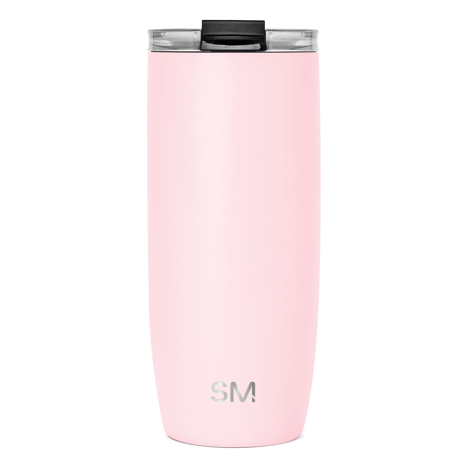 Voyager Tumbler with Clear Flip Lid & Straw - 20oz / Blush / Flip + Straw