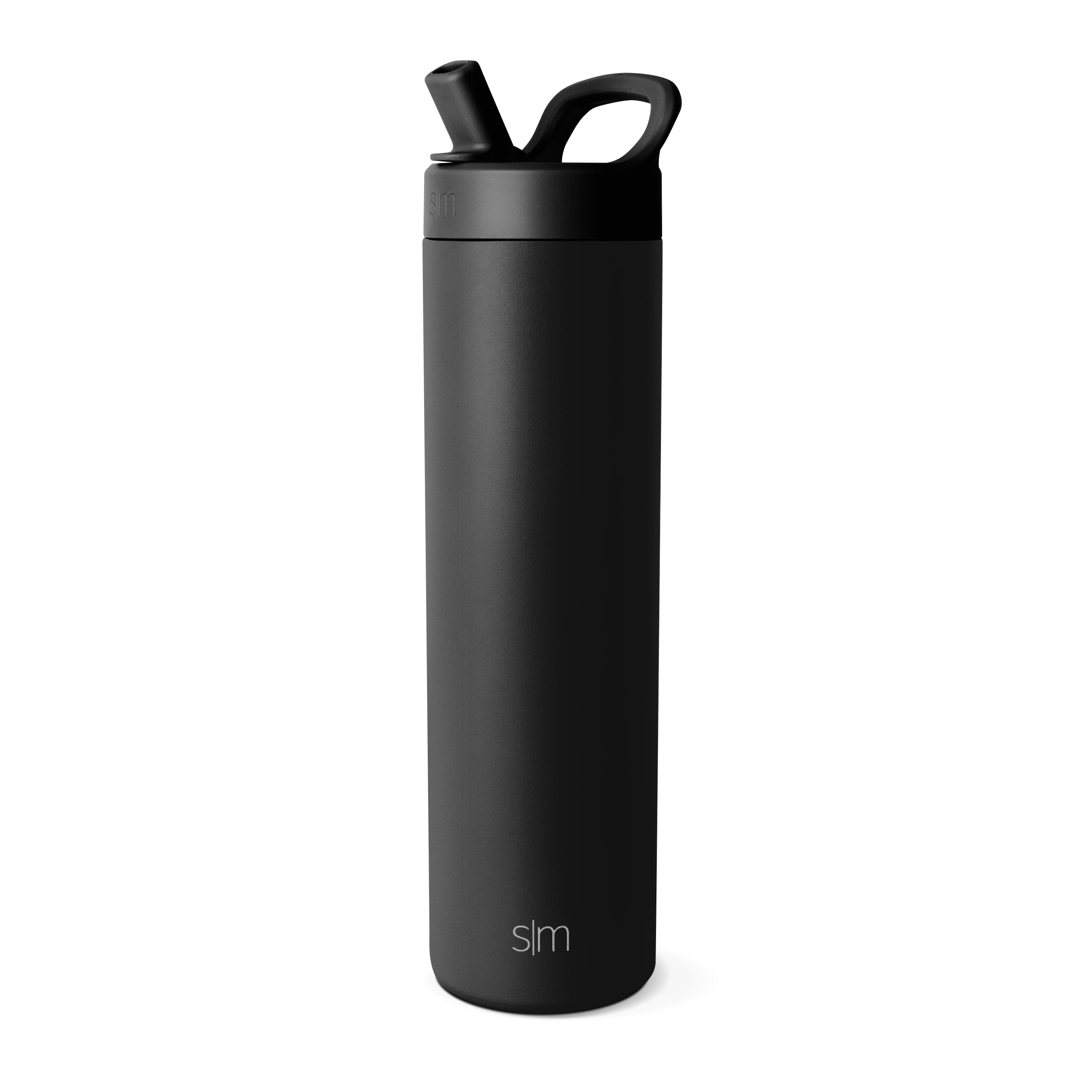 Mesa with Manual Straw Lid - 24oz / Midnight Black
