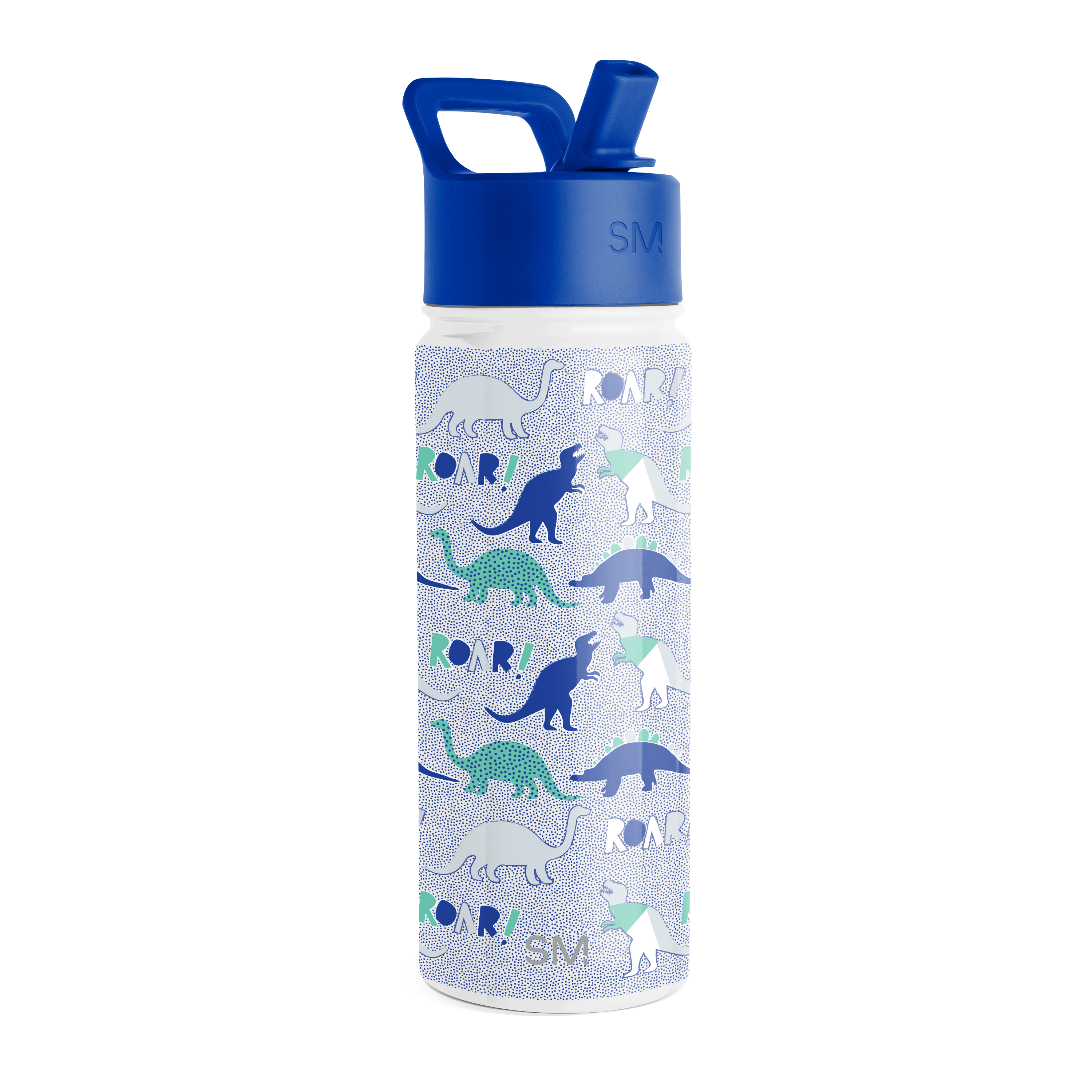 Summit Kids Water Bottle with Straw Lid - 18oz - SMC - Dinosaur Roar