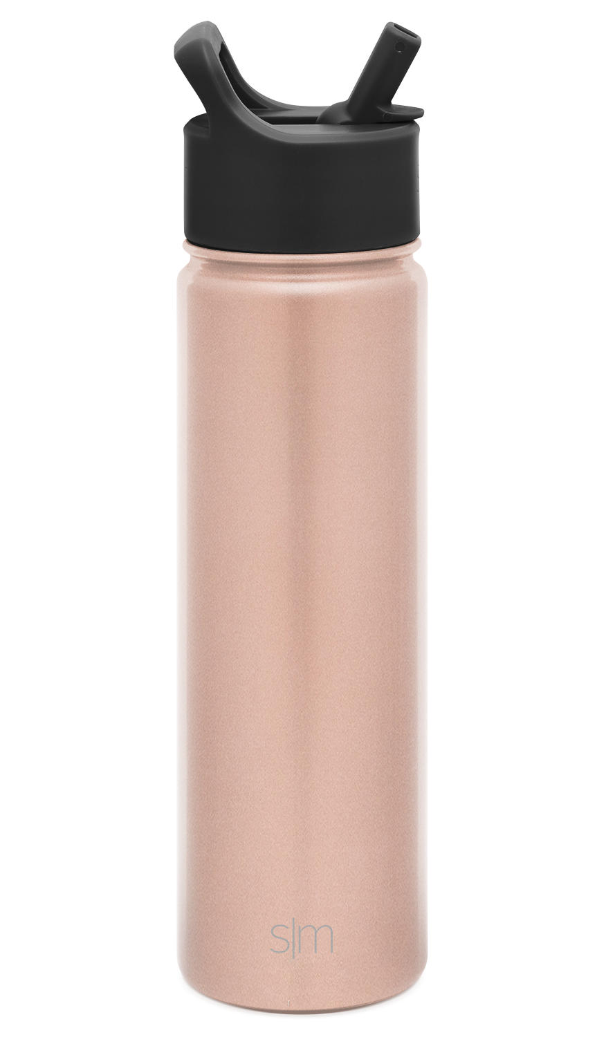 Summit Water Bottle with Straw Lid - 22oz / Rose Gold