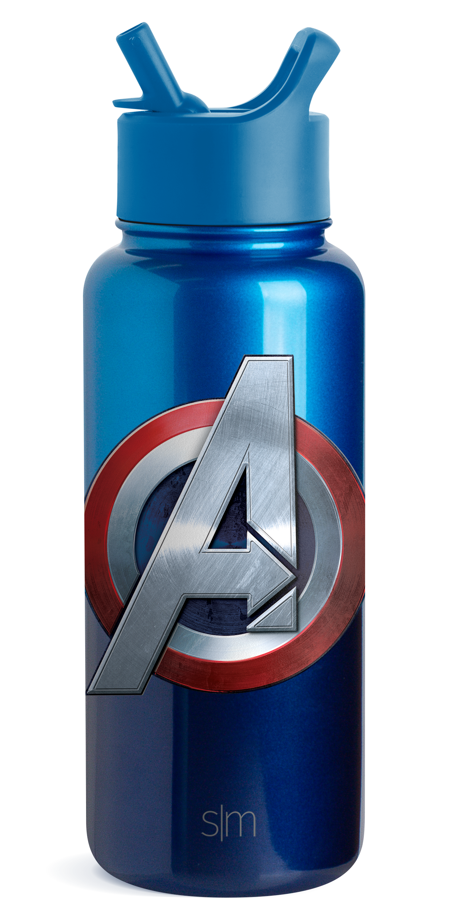 Marvel Summit Water Bottle - Avengers Shield