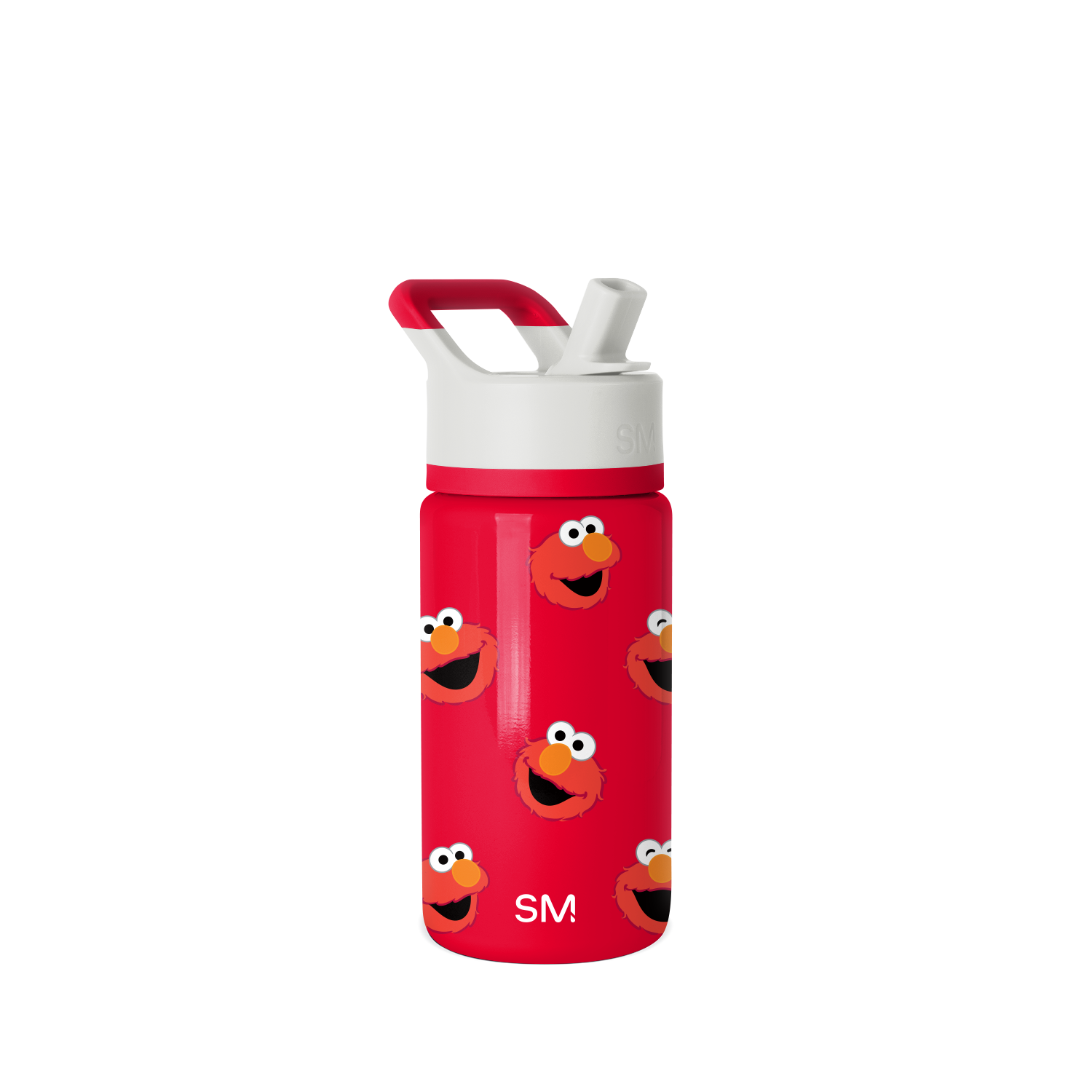Summit Kids Water Bottle with Straw Lid - 14oz - Elmo Says! / Straw / SM2