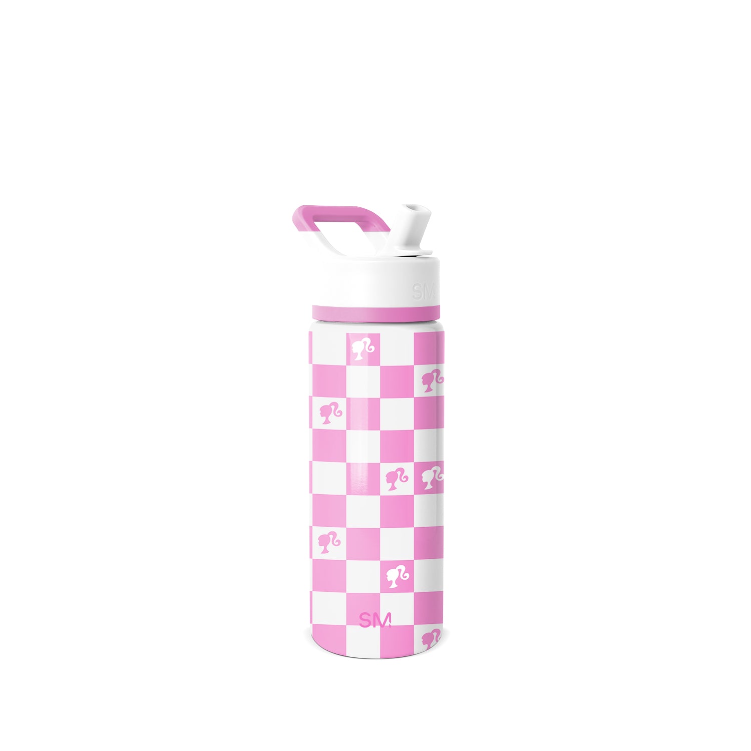 Summit Kids Water Bottle with Straw Lid - 18oz - SM2 - Barbie Checkmate