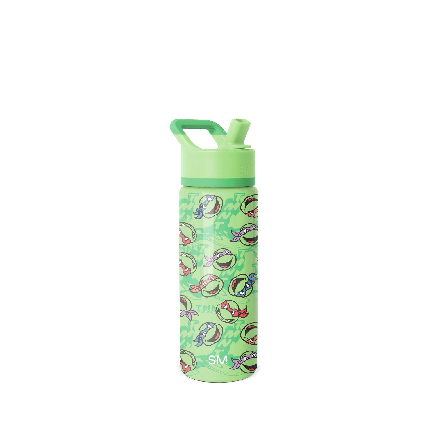 Summit Kids Water Bottle with Straw Lid - 18oz - SM2 - TMNT Mutant Ooze