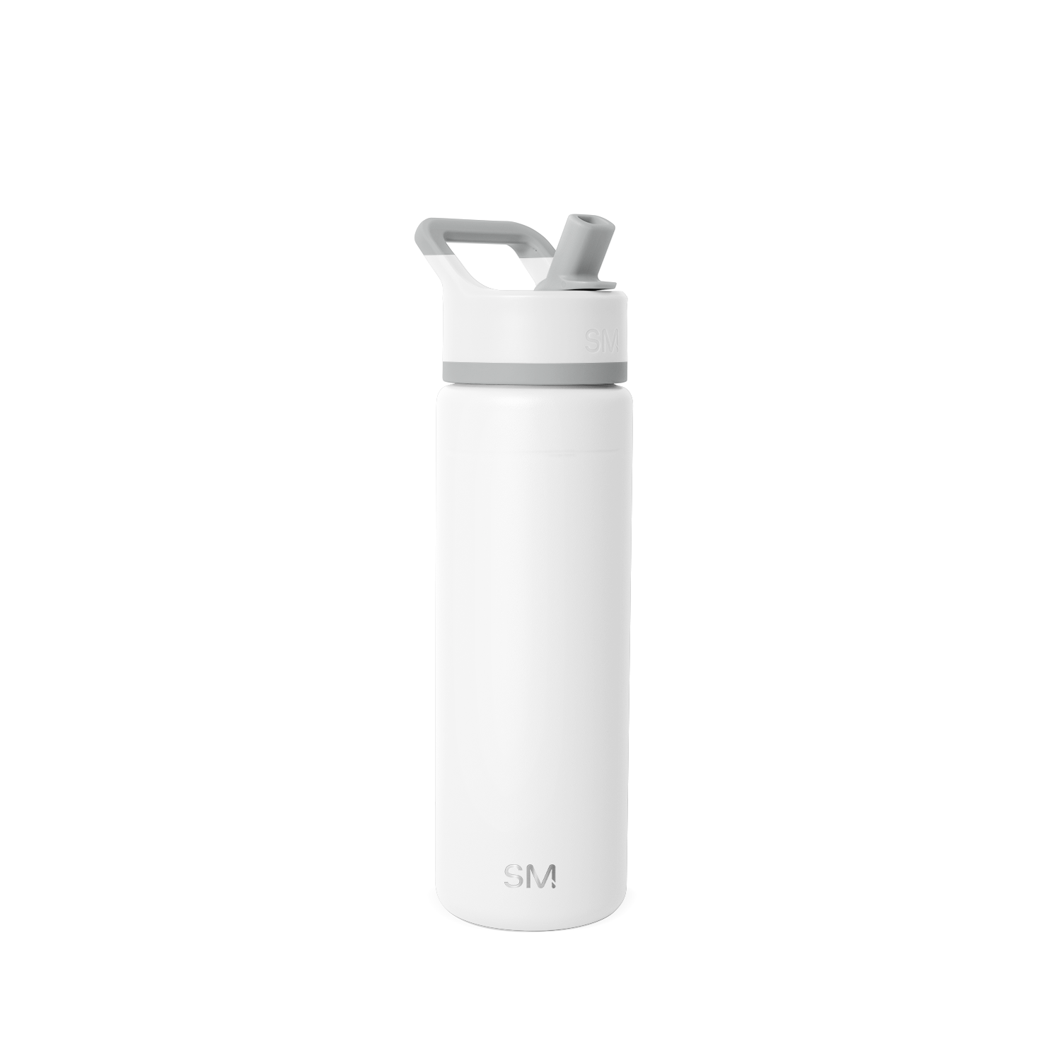 Summit Water Bottle with Straw Lid - 22oz / Winter White