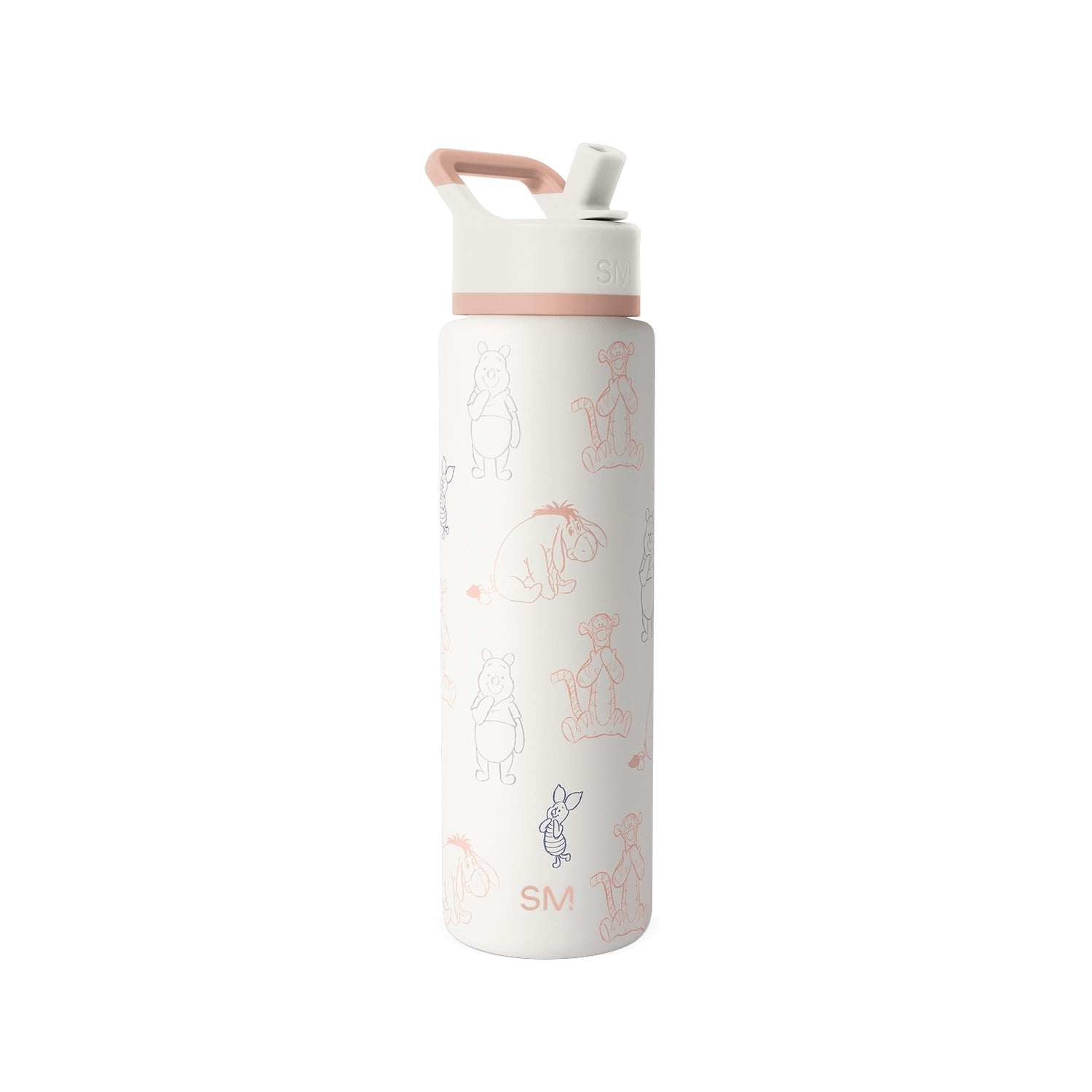 Summit Water Bottle with Straw Lid - 30oz / Winnie the Pooh Doodles
