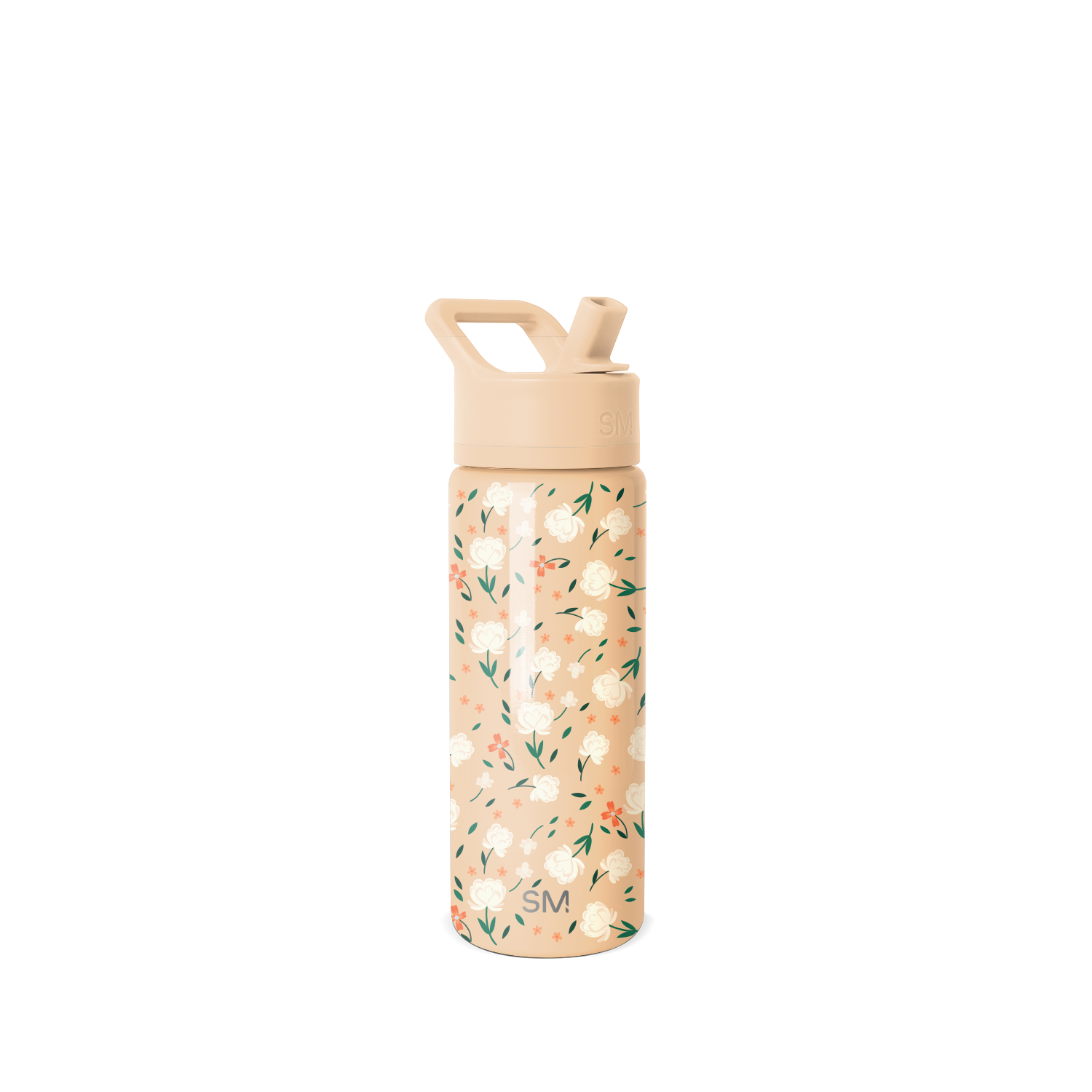 Summit Kids Water Bottle with Straw Lid - 18oz - SM2C - Chloe Floral