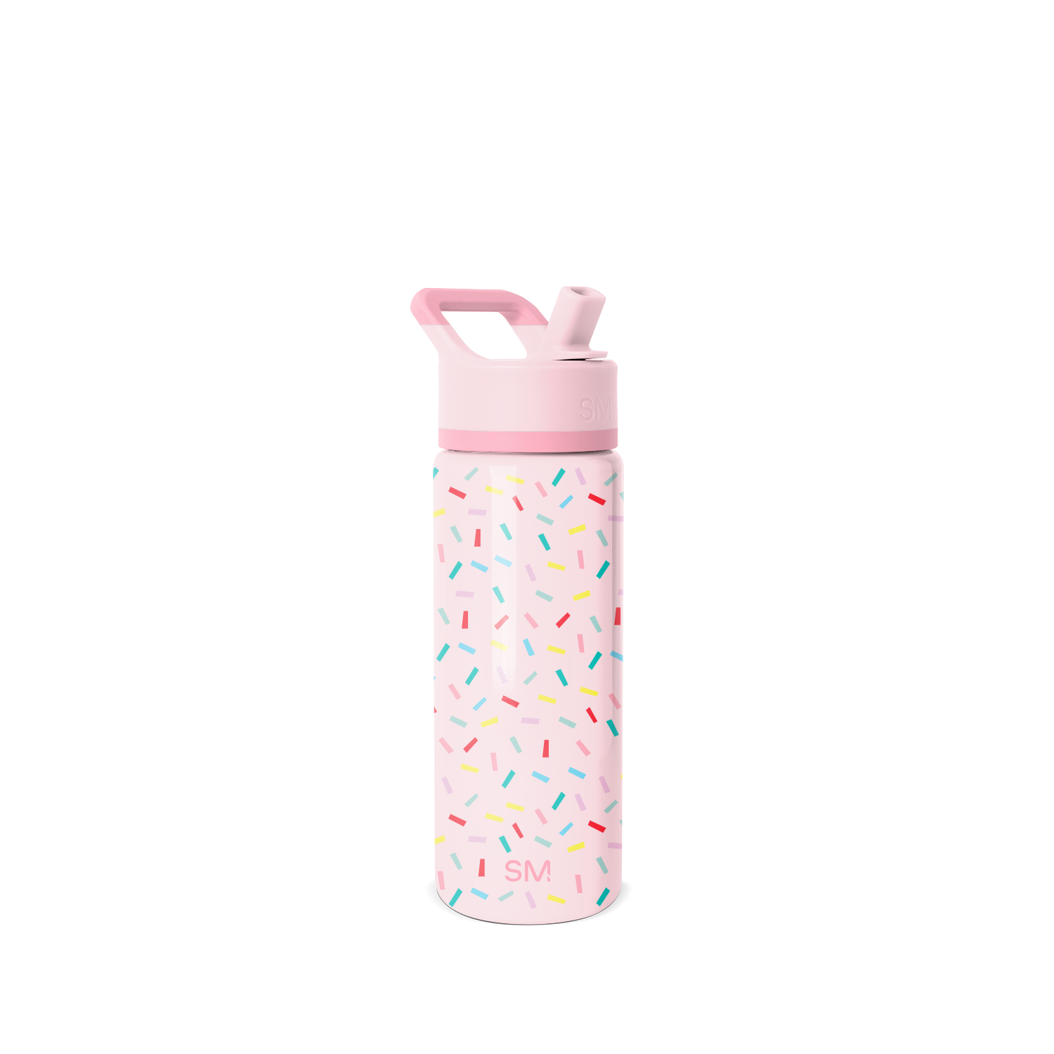 Summit Kids Water Bottle with Straw Lid - 18oz - SM2C - Confetti