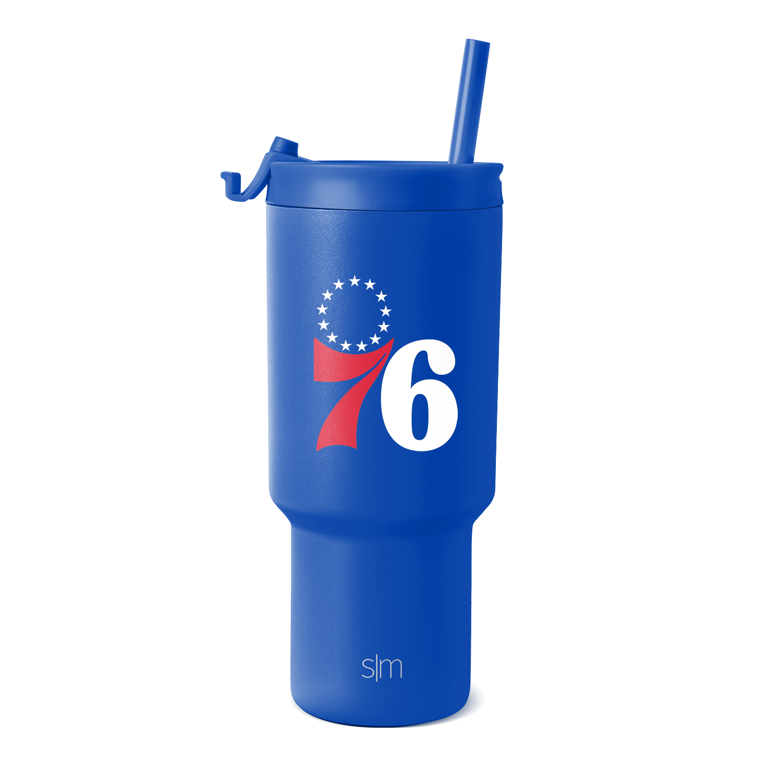 NBA Trek Tumbler with Flip Lid - Philadelphia 76ers