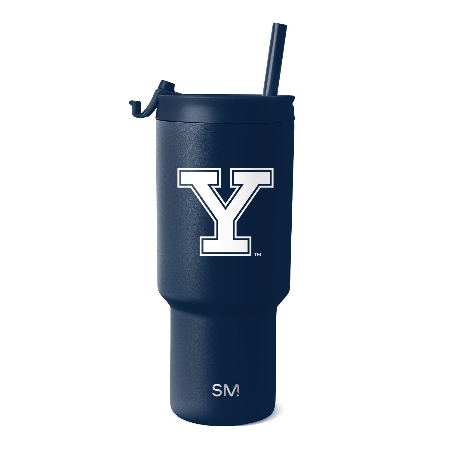 Collegiate Trek Tumbler - 30oz / Yale / Flip + Straw