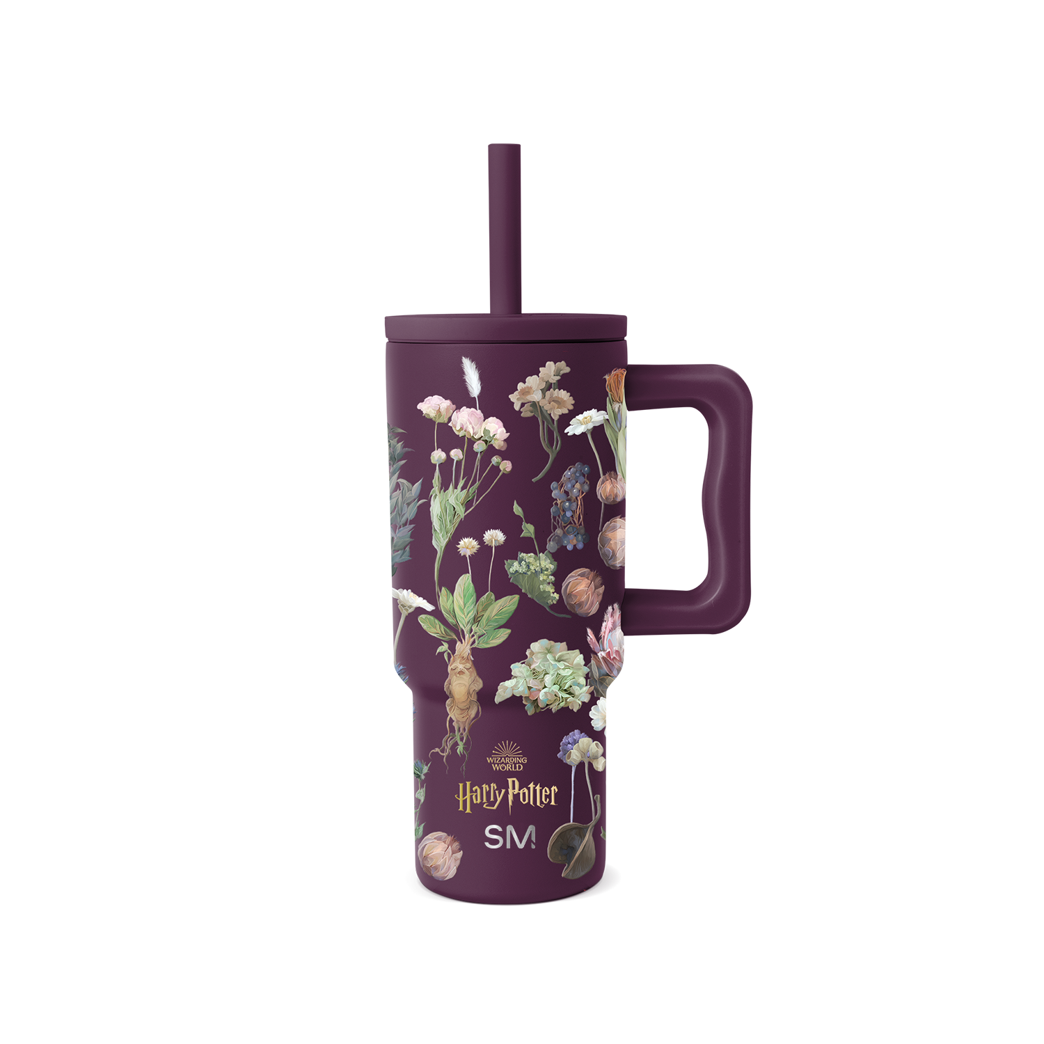 Trek Kids Tumbler with Silicone Straw Lid - 24oz / Harry Potter Herbology