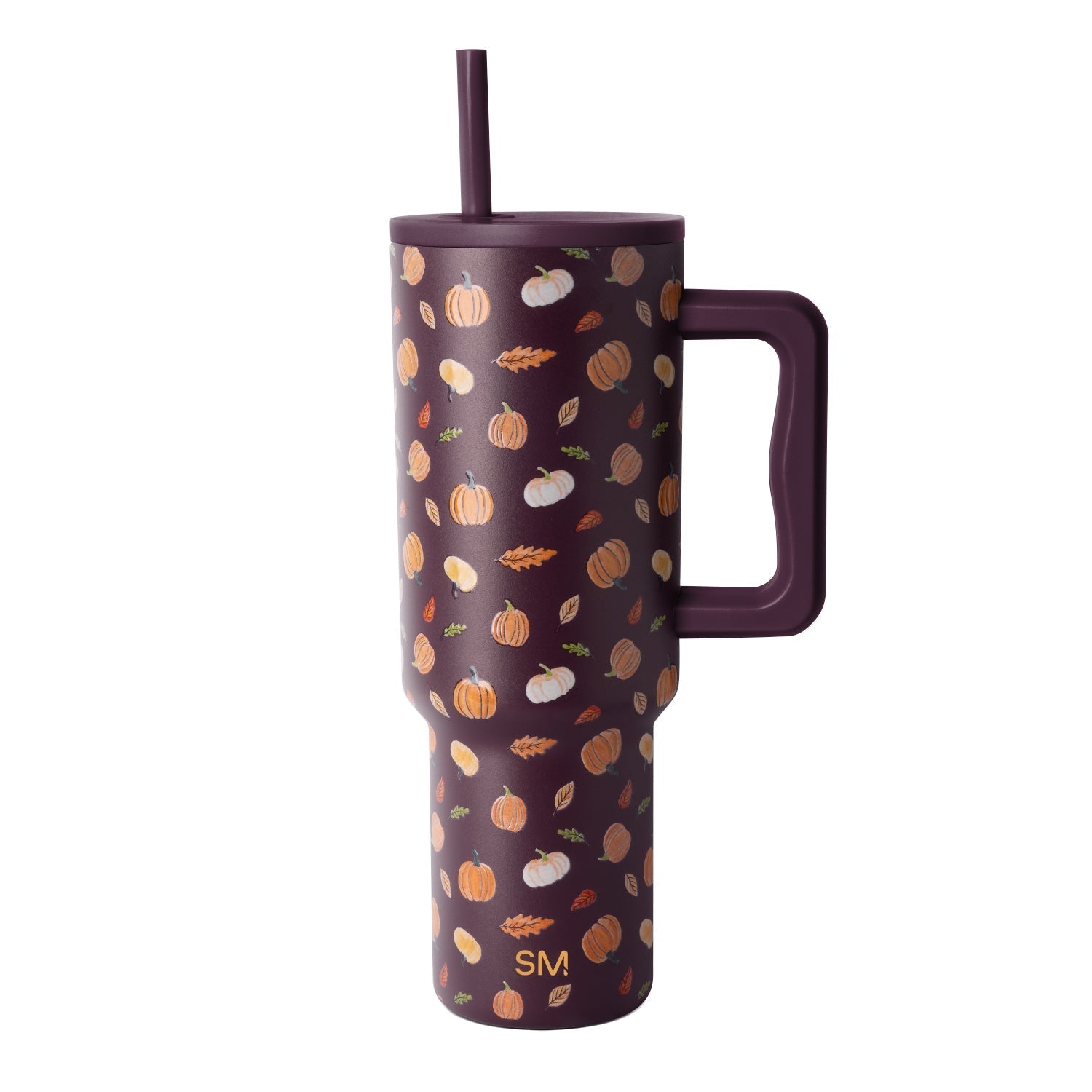Trek Tumbler - 40oz / Pumpkin & Leaves