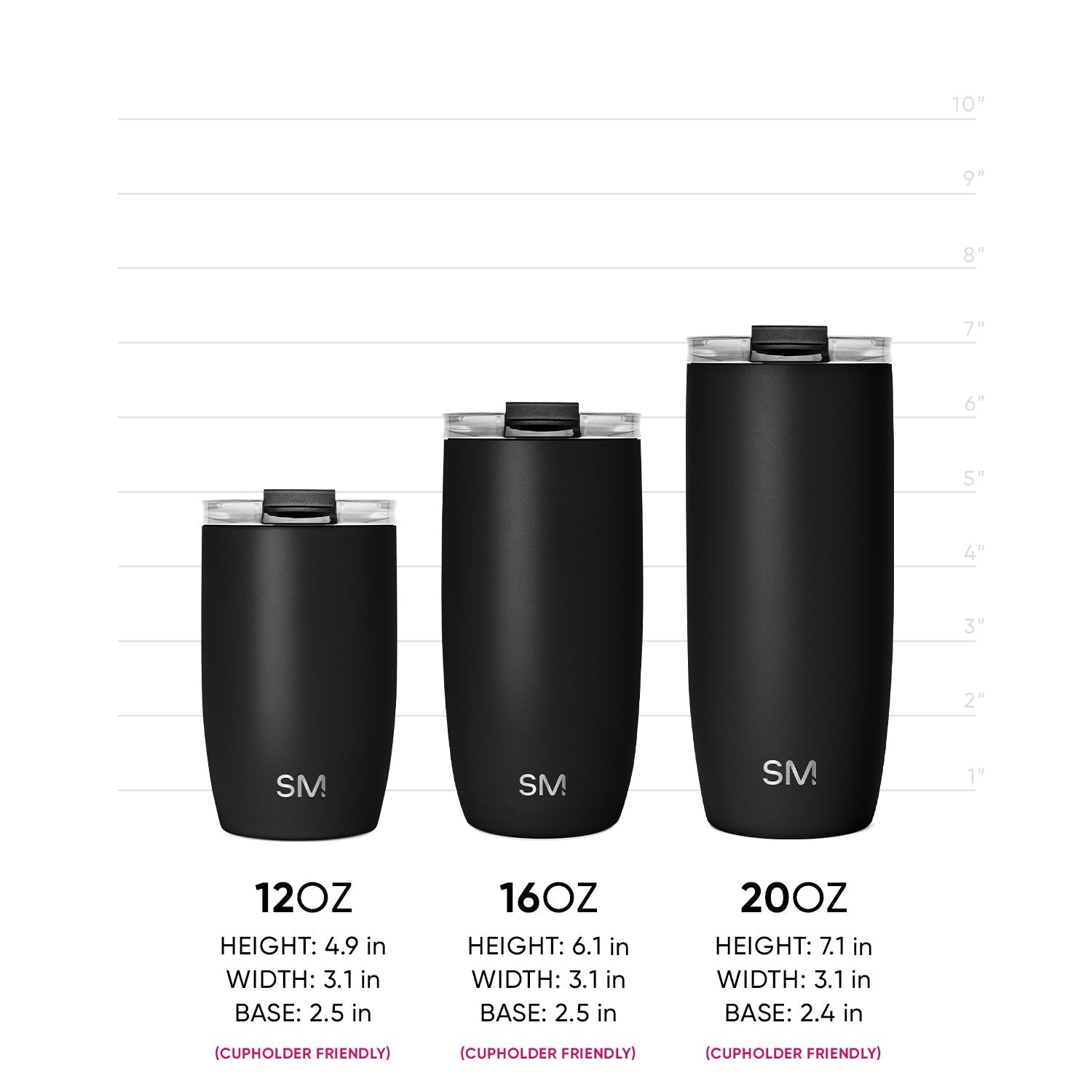 Voyager Tumbler with Clear Flip Lid & Straw